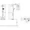 Душевая система «Jacob Delafon» Atom E36124-CP с термостатом, фотография №3