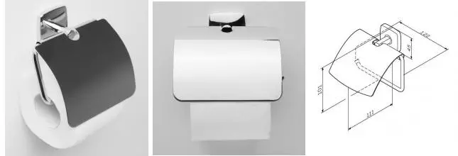 Держатель для туалетной бумаги «Am.Pm» Gem на стену хром