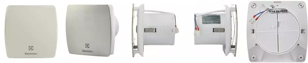 Вытяжной вентилятор «Electrolux» Argentum EAFA-150TH с таймером с гигростатом нержавеющая сталь