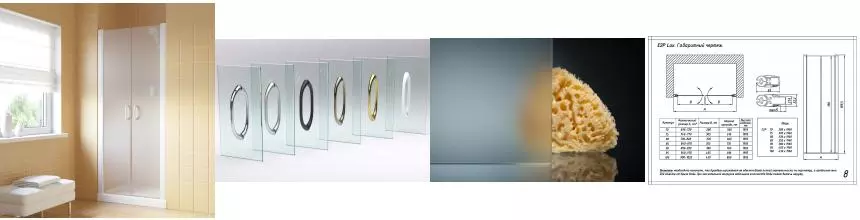 Душевая дверь «Vegas Glass» E2P Lux 70/199,5 сатин/белая универсальная