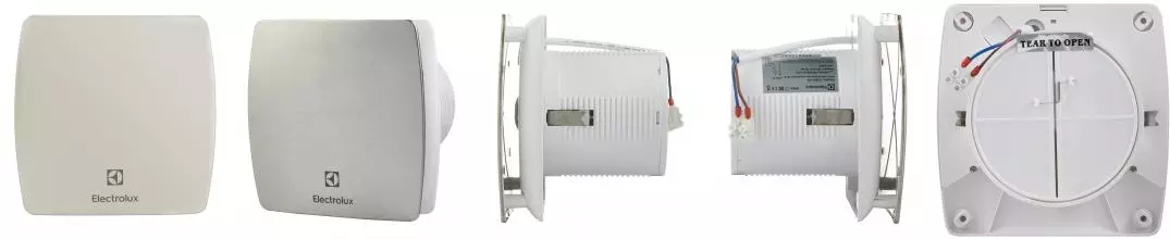 Вытяжной вентилятор «Electrolux» Argentum EAFA-120TH с таймером с гигростатом нержавеющая сталь