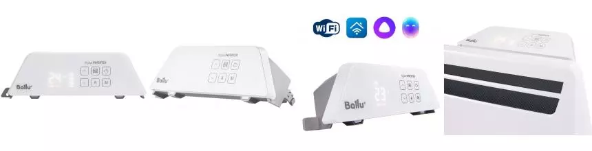 Блок управления «Ballu» Transformer Digital Inverter Ballu BCT/EVU-4I Wi Fi белый