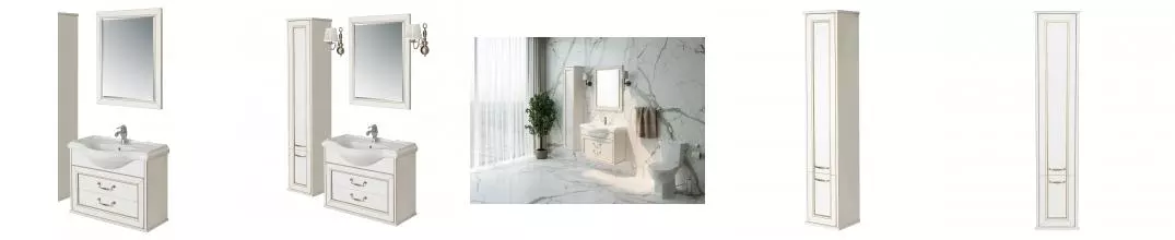 Мебель для ванной подвесная «Roca» America Evolution W 85 дуб молочный