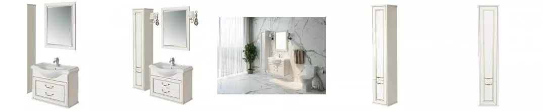 Мебель для ванной подвесная «Roca» America Evolution W 105 дуб молочный