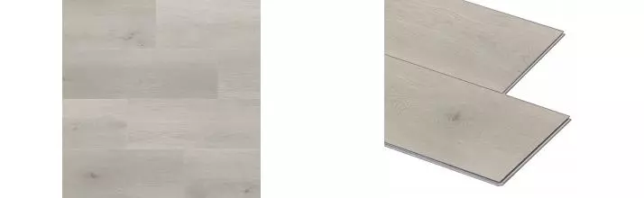 SPC-плитка «Floorwood»  Quantum Дуб Элжерон 122х22,8 6533 43 класс светло-серый