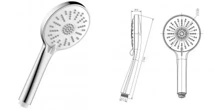 Ручная лейка «Lemark» LM8153C хром